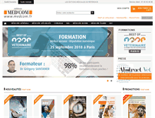 Tablet Screenshot of medcom.fr