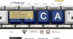 Desktop Screenshot of medcom.net